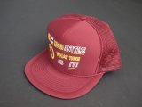 画像: 80s CONTEMPORARY ADVERTISEMENT FUNNY TRUCKER SNAP BACK CAP BURGUNDY (1)