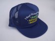 画像2: 80s CONTEMPORARY ADVERTISEMENT FUNNY TRUCKER SNAP BACK CAP NAVY (7)