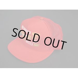 画像: 80s CONTEMPORARY ADVERTISEMENT FUNNY TRUCKER SNAP BACK CAP RED (2)