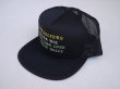 画像1: 80s CONTEMPORARY ADVERTISEMENT FUNNY TRUCKER SNAP BACK CAP BLACK (3)