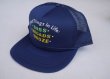 画像1: 80s CONTEMPORARY ADVERTISEMENT FUNNY TRUCKER SNAP BACK CAP NAVY (7)