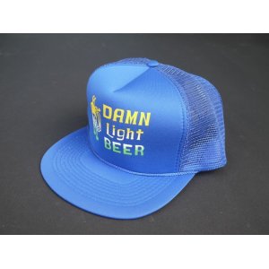 画像: 80s CONTEMPORARY ADVERTISEMENT FUNNY TRUCKER SNAP BACK CAP BLUE (3)