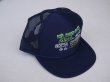 画像2: 80s CONTEMPORARY ADVERTISEMENT FUNNY TRUCKER SNAP BACK CAP NAVY (4)