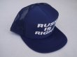 画像2: 80s CONTEMPORARY ADVERTISEMENT FUNNY TRUCKER SNAP BACK CAP NAVY (9)