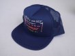 画像1: 80s CONTEMPORARY ADVERTISEMENT FUNNY TRUCKER SNAP BACK CAP NAVY (3)