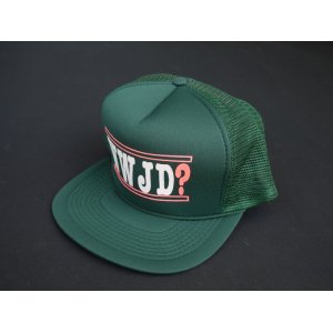 画像: 80s CONTEMPORARY ADVERTISEMENT FUNNY TRUCKER SNAP BACK CAP GREEN