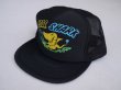 画像1: 80s CONTEMPORARY ADVERTISEMENT FUNNY TRUCKER SNAP BACK CAP BLACK (8)
