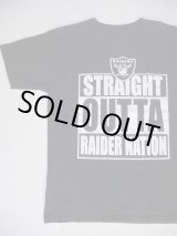 画像: RAIDERS STRAIGHT OUTTA RAIDER NATION VTG T-SHIRT BLACK L