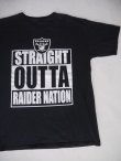 画像2: RAIDERS STRAIGHT OUTTA RAIDER NATION VTG T-SHIRT BLACK L