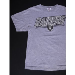 画像: NFL RAIDERS VTG T-SHIRT MARBLED GRAY L
