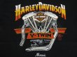 画像3: 1987 HARLEY DAVIDSON OFFICIAL SHOVEL HEAD VTG T-SHIRT BLACK S