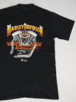 画像2: 1987 HARLEY DAVIDSON OFFICIAL SHOVEL HEAD VTG T-SHIRT BLACK S