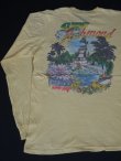 画像1: PETE SMITH'S SURF SHOP VTG LONG SLEEVE POCKET T-SHIRT YELLOW L