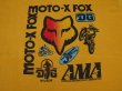 画像3: FOX MOTO-X VTG T-SHIRT MADE IN USA YELLOW XL