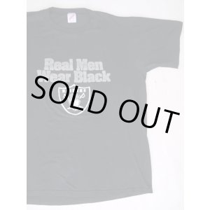 画像: RAIDERS REAL MEN WEAR BLACK VTG T-SHIRT BLACK XL