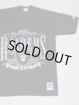 画像: NFL LOS ANGELES RAIDERS AFC OFFICIAL VTG T-SHIRT BLACK L