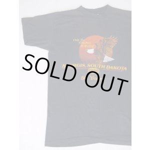 画像: 1990 STURGIS,SOUTH DAKOTA 50YEARS ONLY THE STRONG SURVIVE VTG T-SHIRT BLACK XL