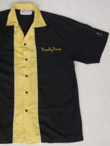 画像: CRUISIN USA VTG BOWLING SHIRT BLACK×YELLOW L