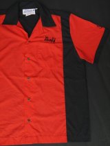 画像: CRUISIN USA VTG BOWLING SHIRT RED×BLACK L