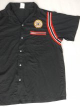 画像: HILTON NEWCASTLE BROWN ALE VTG BOWLING SHIRT BLACK L