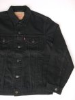 画像1: LEVIS 70503 VTG DENIM TRUCKER JACKET BLACK L