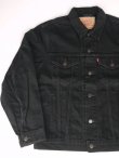 画像2: LEVIS 70503 VTG DENIM TRUCKER JACKET BLACK L