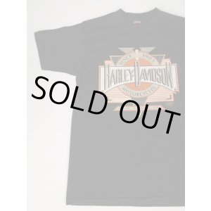 画像: NOS 1991 HARLEY DAVIDSON OFFICIAL RIDE AMERICAN VTG T-SHIRT BLACK L
