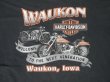 画像8: 90s HARLEY DAVIDSON WAUKON IOWA OFFICIAL LONG SLEEVE VTG T-SHIRT BLACK XXXL