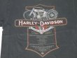 画像3: 1995 HARLEY DAVIDSON JAMESTOWN CALIFORNIA OFFICIAL VTG T-SHIRT BLACK L  