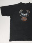 画像1: 1998 HARLEY DAVIDSON EAGLE LOGO OFFICIAL VTG T-SHIRT BLACK XL