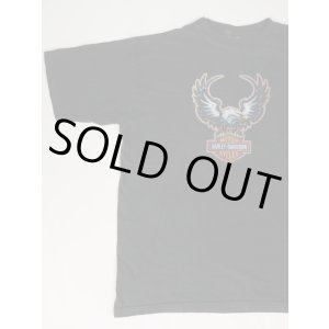 画像: 1998 HARLEY DAVIDSON EAGLE LOGO OFFICIAL VTG T-SHIRT BLACK XL