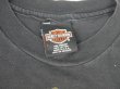 画像5: 1995 HARLEY DAVIDSON JAMESTOWN CALIFORNIA OFFICIAL VTG T-SHIRT BLACK L  