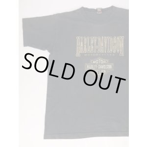 画像: 1995 HARLEY DAVIDSON MILWAUKEE,WISCONSIN USA OFFICIAL VTG T-SHIRT BLACK L  