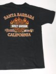 画像7: HARLEY DAVIDSON SANTA BARBARA CALIFORNIA OFFICIAL VTG T-SHIRT BLACK M 