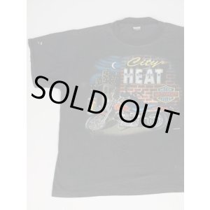 画像: HARLEY DAVIDSON CITY HEAT OFFICIAL VTG T-SHIRT BLACK XL  