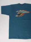 画像1: 1989 HARLEY DAVIDSON NASSAU BAHAMAS OFFICIAL VTG T-SHIRT TURQUOIS XL