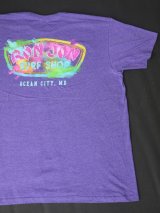 画像: RONJON SURF SHOP VTG T-SHIRT MARBLED PURPLE XXL