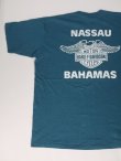 画像6: 1989 HARLEY DAVIDSON NASSAU BAHAMAS OFFICIAL VTG T-SHIRT TURQUOIS XL