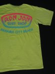 画像2: RONJON SURF SHOP VTG T-SHIRT FLUORESCENT YELLOW S