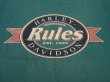 画像3: HARLEY DAVIDSON RULES VTG T-SHIRT DARK GREEN L