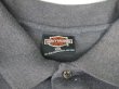 画像4: HARLEY DAVIDSON VTG POLO SHIRT CHARCOAL GRAY XXL