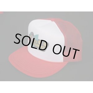 画像: LET'S CELEBRATE! VTG SNAPBACK MESH CAP RED×WHITE