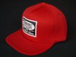 画像1: ALBERT HOGOBOOM OIL FIELD TRUCK SERVICE VTG SNAPBACK CAP RED