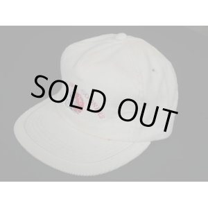 画像: OKLAHOMA SOONERS VTG CORDUROY CAP WHITE