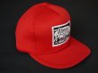 画像2: ALBERT HOGOBOOM OIL FIELD TRUCK SERVICE VTG SNAPBACK CAP RED