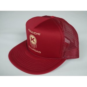 画像: KIAMICHI RAILROAD VTG SNAPBACK MESH CAP WINERED