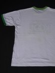 画像9: COME UP TO KOOL VTG RINGER T-SHIRT WHITE×GREEN L