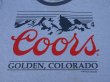 画像3: COORS BANQUET OFFICIAL LOGO T-SHIRT LIGHT BLUE×NAVY XXL