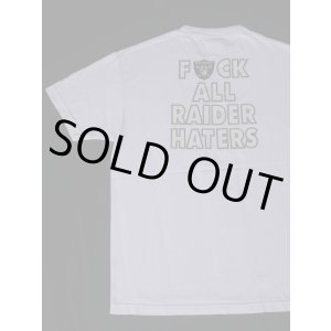 画像: RAIDERS FUCK ALL RAIDER HATERS VTG T-SHIRT WHITE L