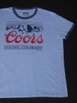 画像2: COORS BANQUET OFFICIAL LOGO T-SHIRT LIGHT BLUE×NAVY XXL